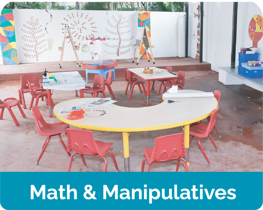 preschool daycare math & manipulatives